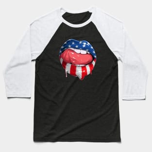 Lips Baseball T-Shirt